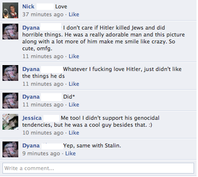   these are the comments    dont hate him cas you aint him  