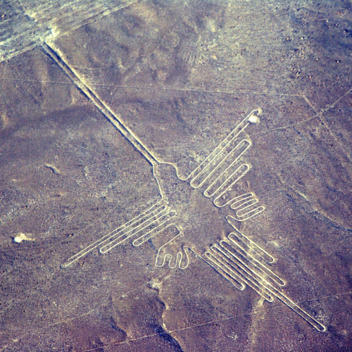     The Nazca lines are massive geoglyphs in the Nazca desert of Peru. The hundreds of designs were 