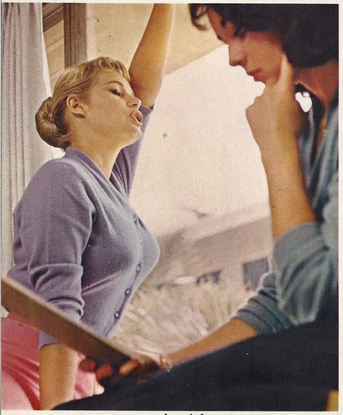 Ingrid Goude & Carol Morris, Playboy, October 1960, The Girls of Hollywood