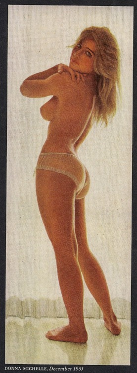 Donna Michelle, Playboy, November 1964, Miss December ‘63
