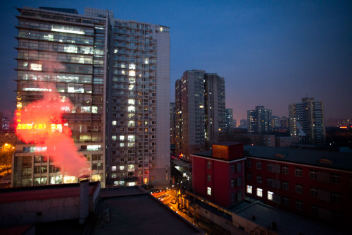 Apartments in Beijing’s Haidian district. 