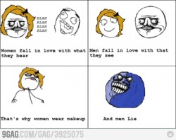 9gag:  Men vs Women 