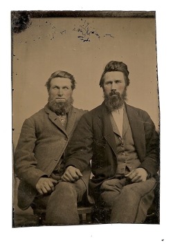 joshuafountain:  Two men w/ beards 