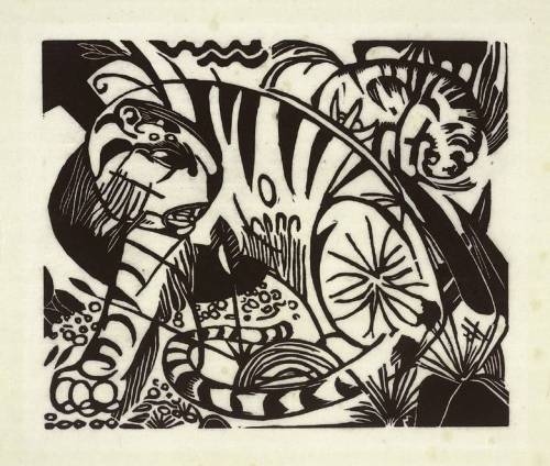 Tiger, 1912Franz Marc