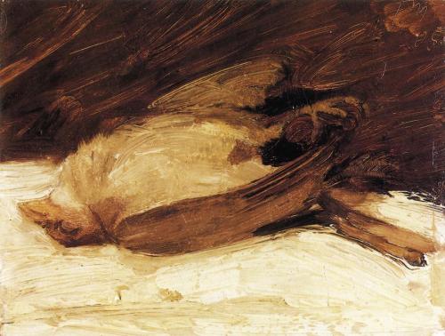 The Dead Sparrow, 1905Franz Marc