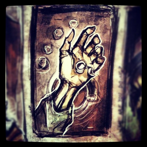 Hand. #thegodmachine #volume1 #guysalvatore (Taken with instagram)