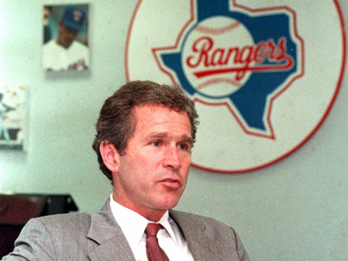 BACK IN THE DAY |4/21/89| George W Bush & Edward W Rose become CEO of the Texas Rangers