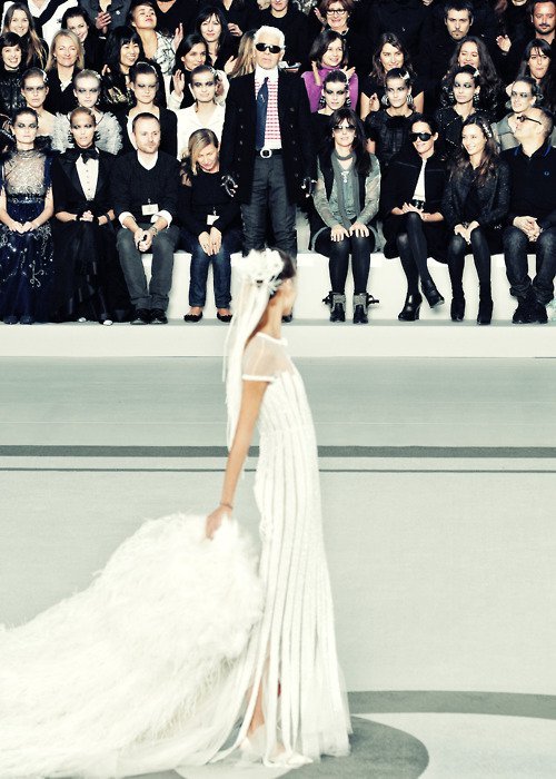    When Freja was a Chanel muse 
