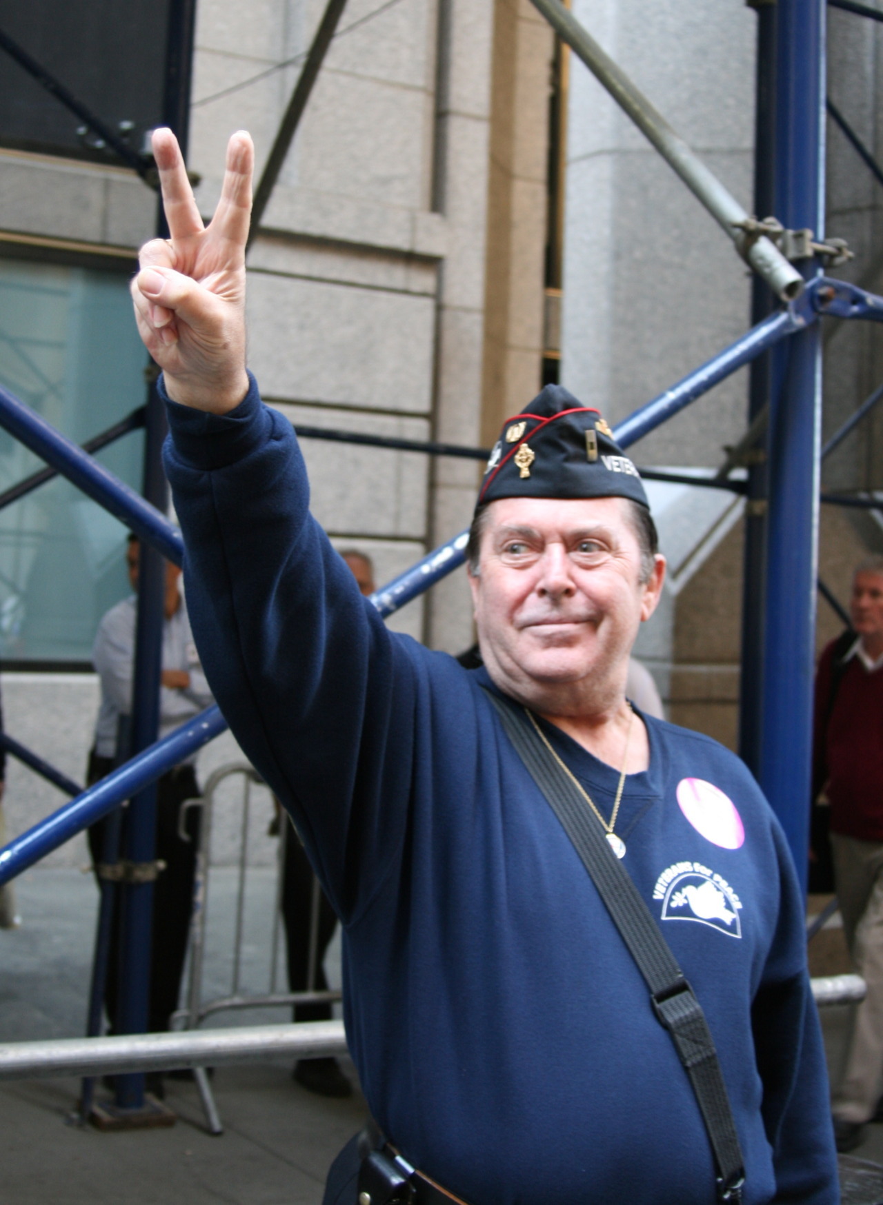 Veterans for Peace “Make Big Banks and Millionaires Pay March” - Wall Street