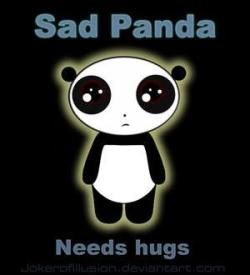 salvationink:  Hit LIKE if you wanna HUG the Panda…