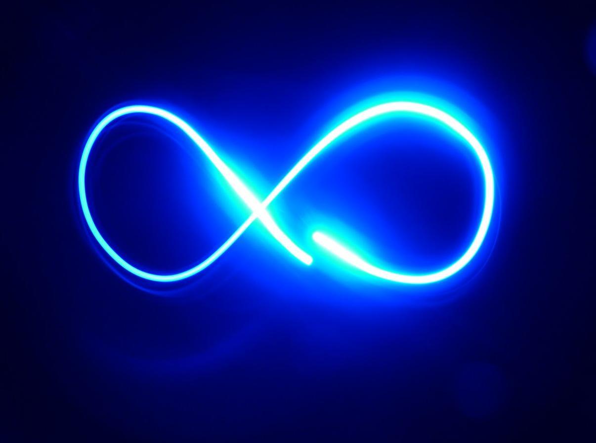 juntossomosum:  O que eu sinto por ti é assim : INFINITO  