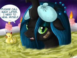 askthechangelingqueen:  Aah, a nice bath