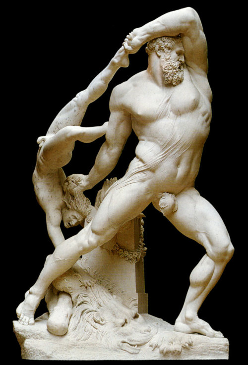 beautythatsaves:Hercules and Lichas Antonio Canova, 1795-1825Blimey, been a while since a lot of us 