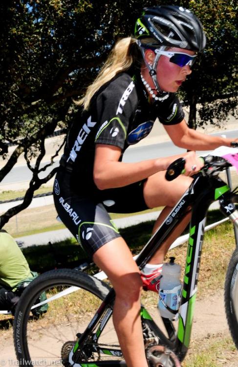 womenscycling: Sea Otter Classic - Mountain Bike 2012 - Short Track: Emily Batty (Subaru Trek) Did 