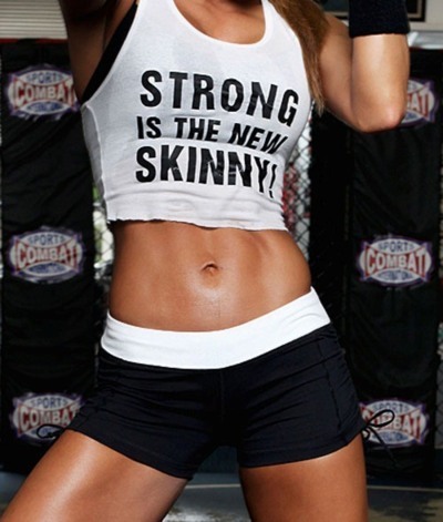 Yes, Strong is the New Skinny! Fit4life!