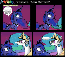 Royalcanterlotvoice:  .Comic: Best Sisters. By *Ztoonlinkz 