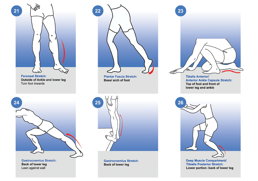 Physical Therapy Stuff. on Tumblr: Last one. Some stretches for lower legs.