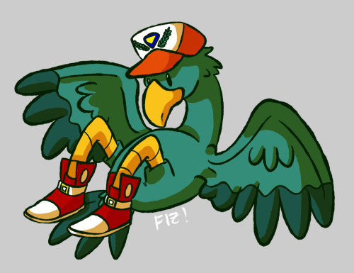 charathon:  by Fiz ~2/21/2012 Charathon Round 3 - Somesortofrobot’s Puck  bird