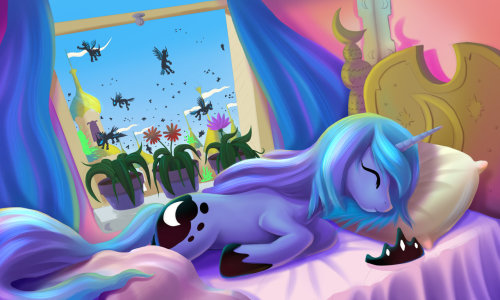 Porn fanmlp:  Princess Luna is sleeping angel photos
