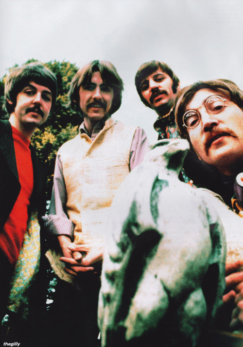 thegilly:Sgt Pepper photoshoot at Sunny Heights, 28 February 1967