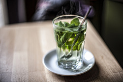 artpixie:  Hot Fresh Peppermint Tea (by Siniša