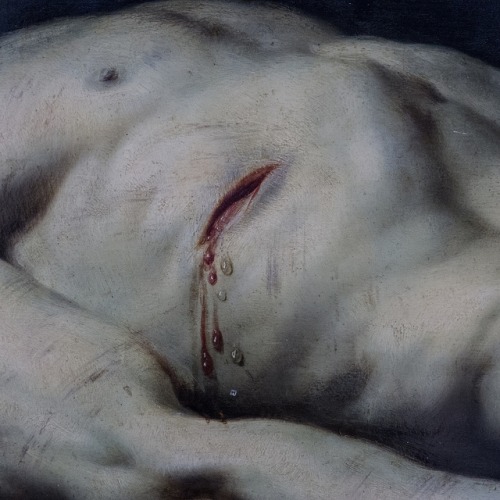 oyessi:Le Christ mort couché sur son linceul, Philippe de Champaigne.