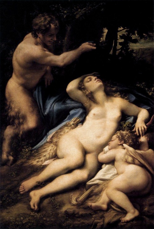 Sleeping Venus, by Correggio, Musée du Louvre, Paris.