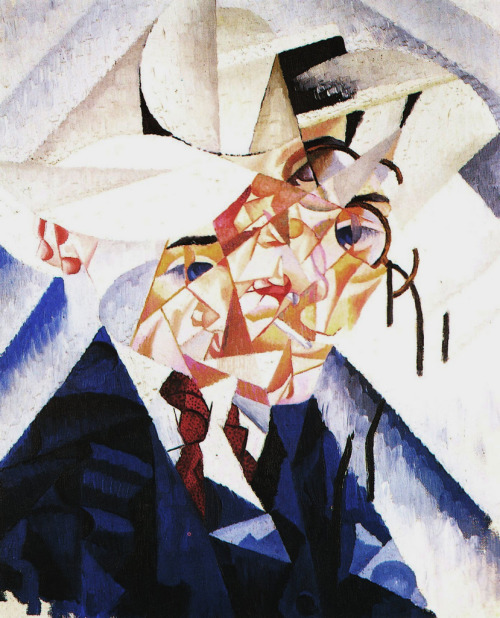 Self-Portrait, by Gino Severini, private collection.