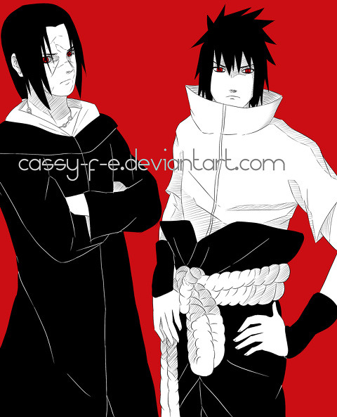 quelacindy:  Itachi and Sasuke 