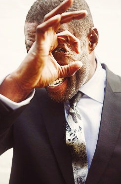 sea-dyke:  cijithegeek:  panasonicyouth:  your obligatory dose of this gorgeous man on my blog  You, sir, are in violation of curfew! Now, please, go sit in the corner!  Idris Elba for Doctor  Idris Elba for everything.