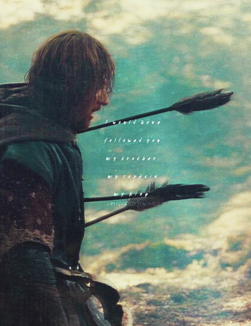 peregrint:  LOTR Meme: two deaths (½) ↬ Boromir