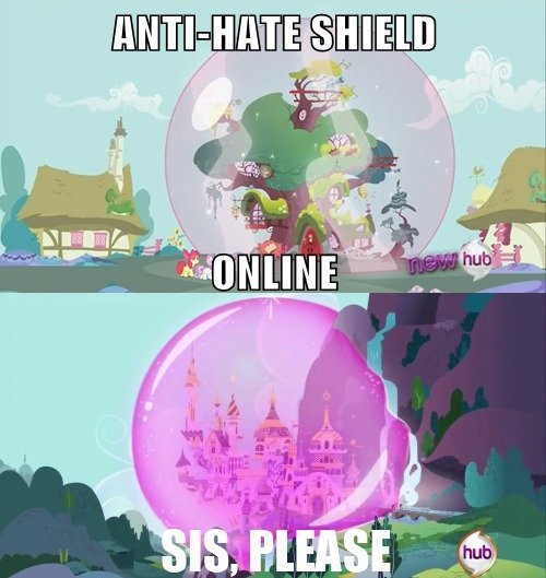 bronypride:  Nobody broke Twilight’s anti-hate shield.