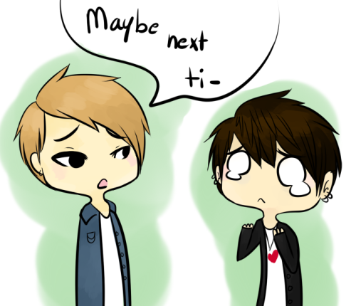 mandersyoo:  silverpanic:  Most likely how Tao lives his life  This is adorable!  Leader being a sugar daddy :p mhhmm 