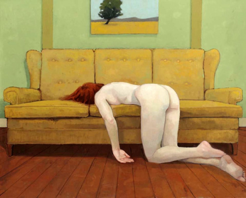 bedroomart:thefineartnude:Adrian Waggoner, FlatoutNot sure what is supposed to be going on here, but