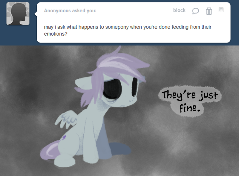 askthehusk:  T_TJust….fine…..   I like this answer. &hellip;it adds real