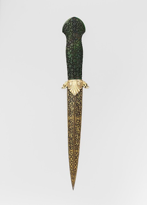 Dagger, Persia, 16th century, via omgthatartifact