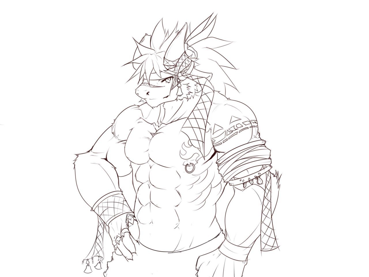 pandragonwolf:  HB to luken - by sewind 