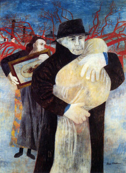 artandopinion:  Father and Child Ben Shahn