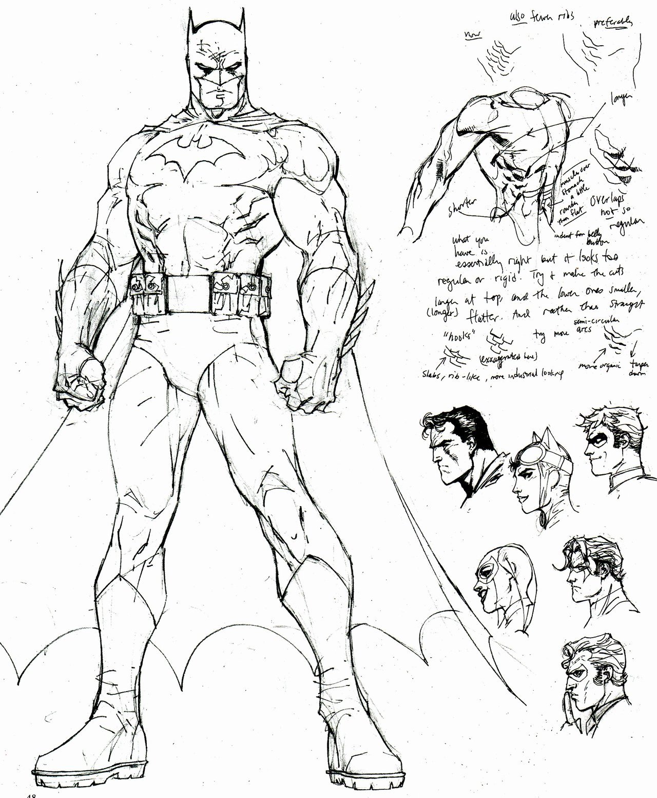 CHARACTER MODEL — Batman by Jim Lee [ Hush ]