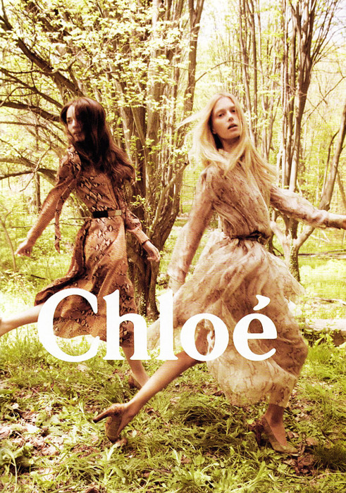 eclairs-for-models:  voguelovesme:  Zuzanna Bijoch &amp; Sigrid Agren for Chloe