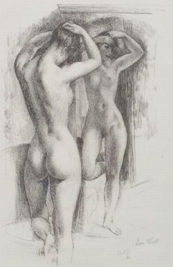 art-mirrors-art:  Leon Kroll - Nude in Mirror