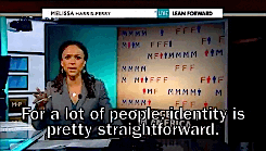 lacigreen:  wewantrevolutiongirlstylenow:  Melissa Harris-Perry describes herself as “cis” (via “MSNBC Talks To And About Trans People For An Hour, Doesn’t F*ck It Up” on autostraddle)  i can’t believe this was on tv.  progress yall! 