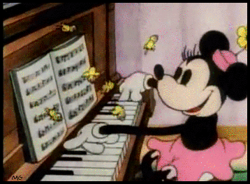  Mickey and Minnie Mouse in “The Wayward Canary” (1932) 
