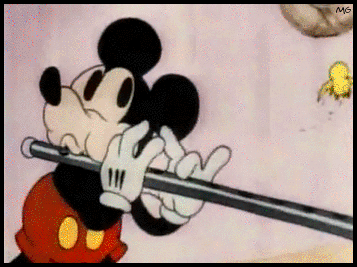  Mickey and Minnie Mouse in “The Wayward Canary” (1932) 