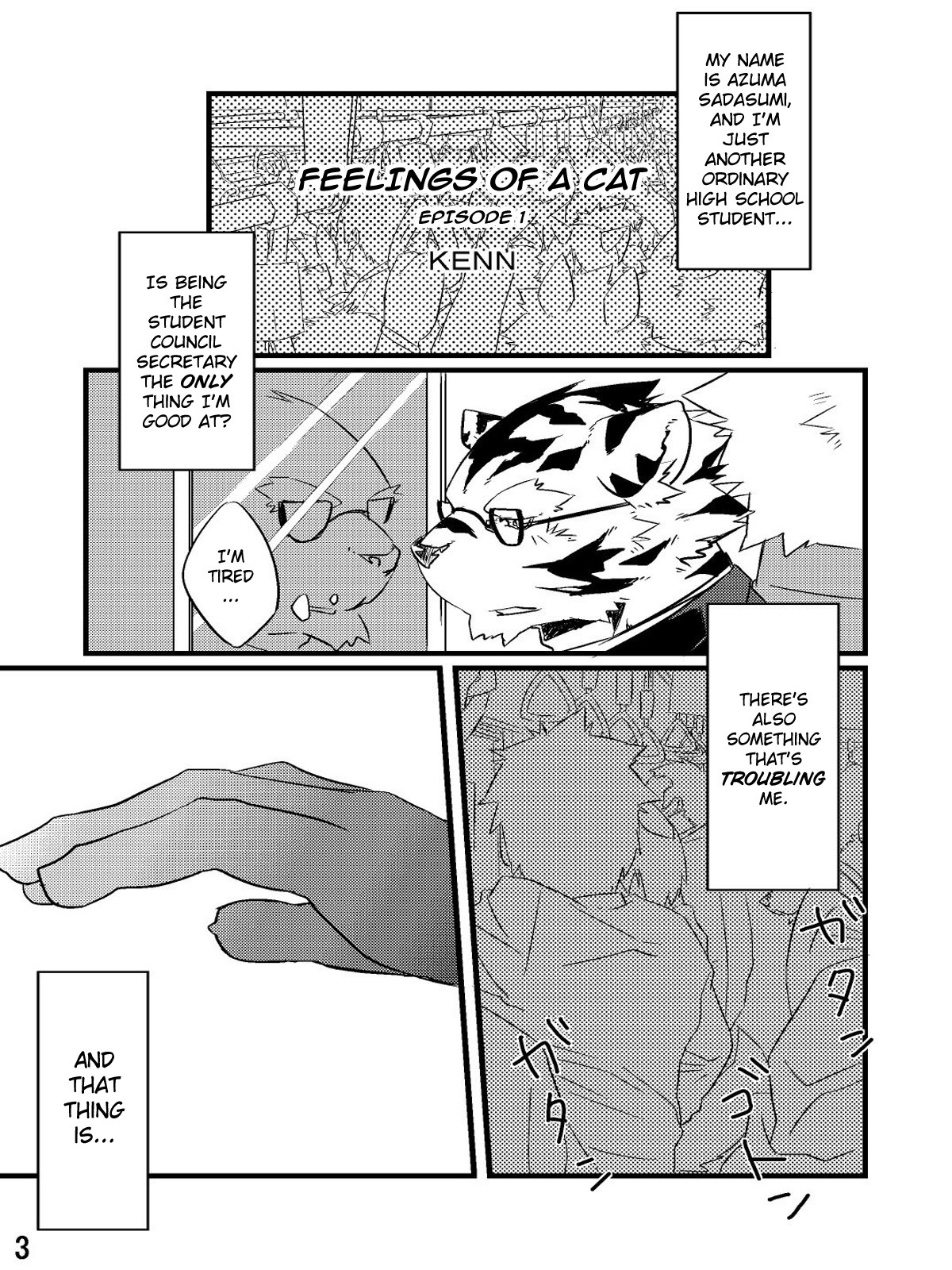 Feelings for a cat Part 1