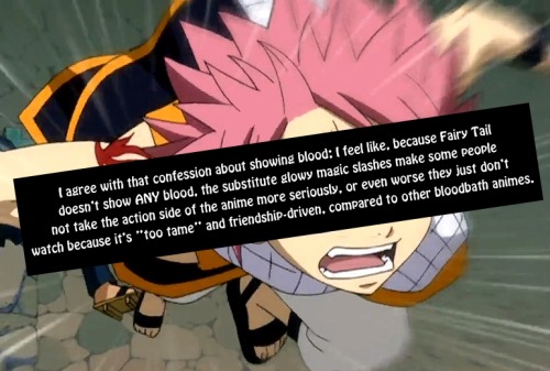 Why does the Fairy Tail anime have no blood? - Anime & Manga Stack Exchange