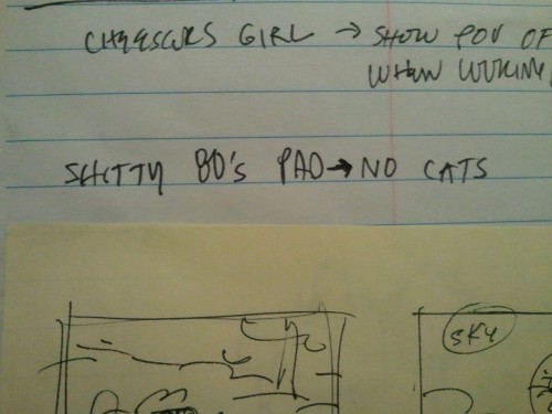 I am never allowed to put cats in the shitty 80’s pad.  :(