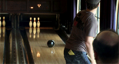 imovermyhead:  Nerdist vs. Mad Men All-Star BowlingHeckling Jon Hamm (x)  I love