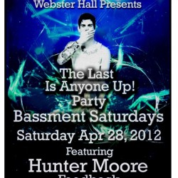 is-anyone-up:  This Saturday is the last iau party @ Webster hall in NYC. You will hate yourself if you miss it (Taken with instagram) 