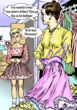 feminization:  Sissyboy, you have to wear